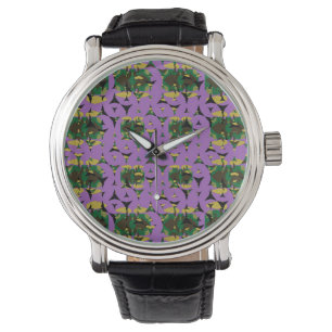 Contained Sky Flame Pinwheels Watch