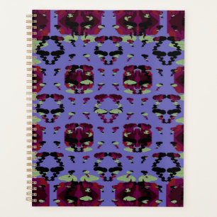 Contained Sky Flame Roses Planner