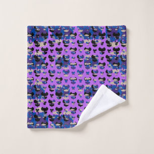 Contained Sky Flame Tulip Wash Cloth