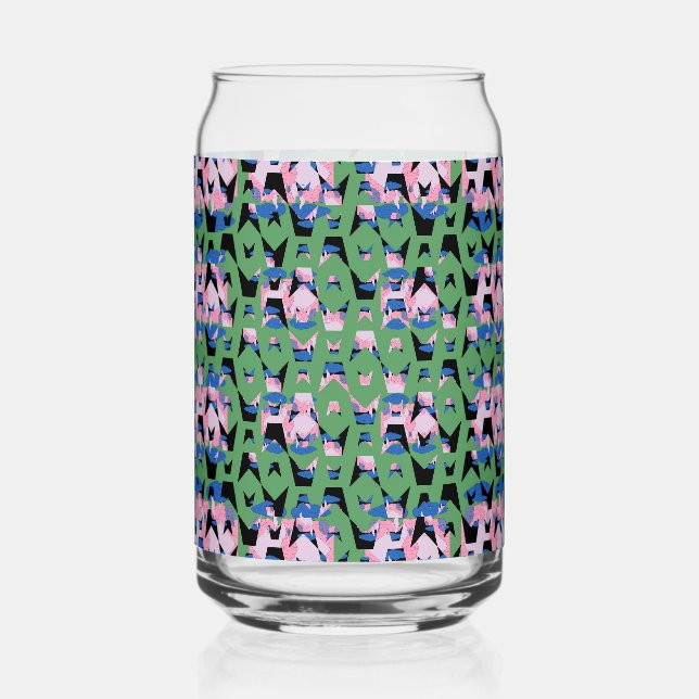 Contained Sky Flame Wings Can Glass (Front)