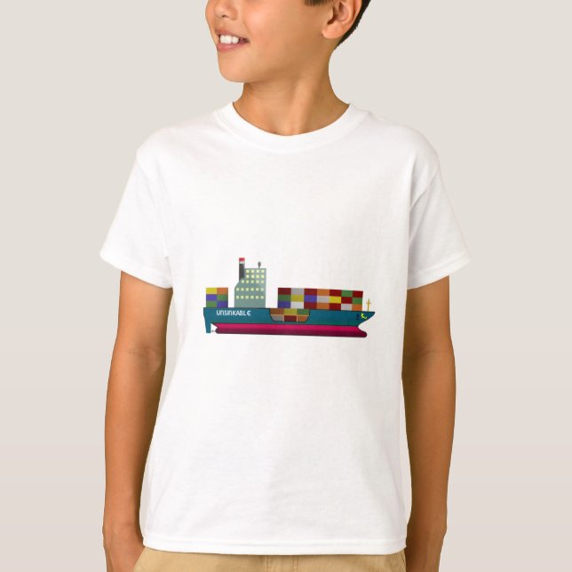 Container Ship T-Shirt (Front)