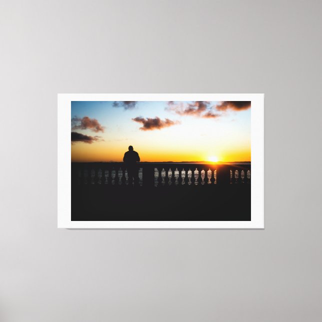 Contemplation at Twilight Canvas Print (Front)