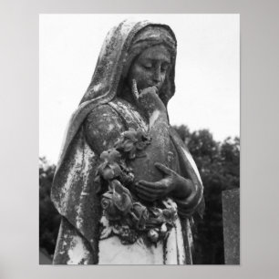 "Contemplation" ~ Victorian Memorial Photo Art Poster