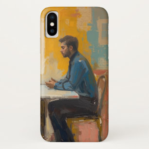 Contemplative Silhouette Mobile Case