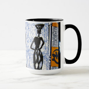 Contemporary Abstract African Design Mug