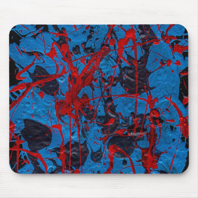 Contemporary Abstract Art : Electric Mouse Pad (Front)