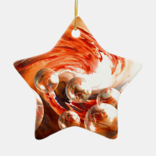 Contemporary Abstract Ceramic Tree Decoration