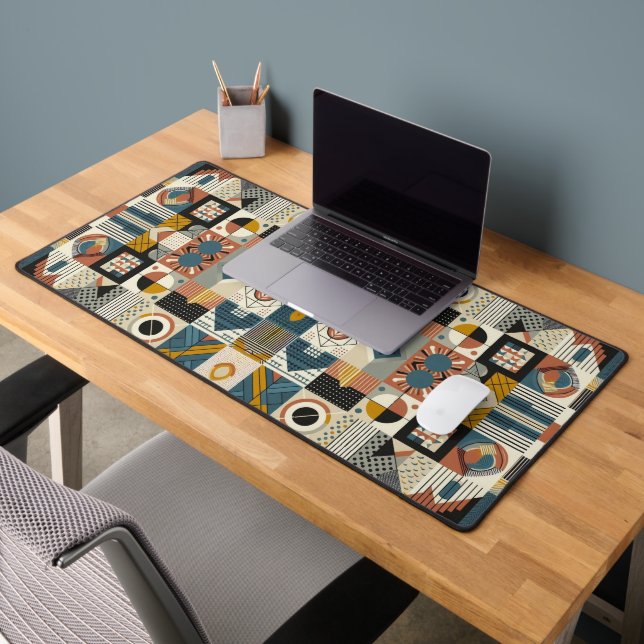 Contemporary Abstract Design Desk Mat (Office 2)
