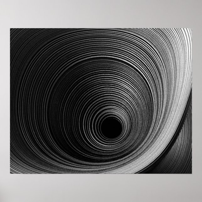 Contemporary Abstract Photograph Poster (Front)