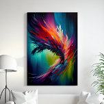Contemporary Abstract Rainbow Painting Canvas Print<br><div class="desc">Contemporary Abstract Rainbow Painting Canvas Print</div>