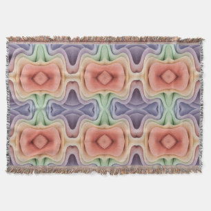 Contemporary abstract Throw Blanket
