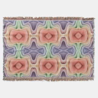 Contemporary abstract Throw Blanket