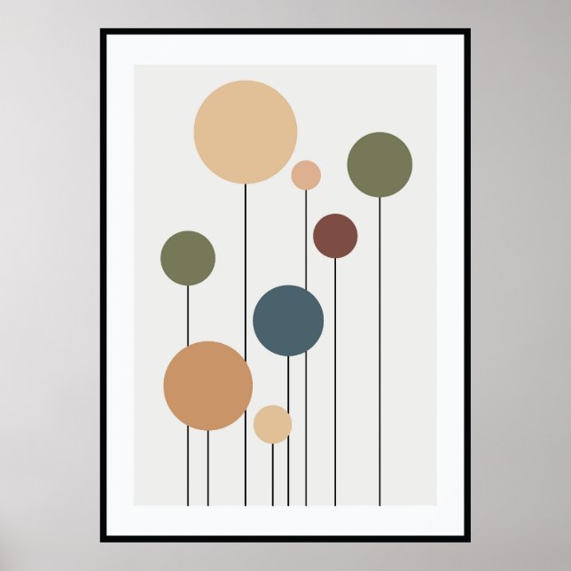 Contemporary abstract wall art (Front)