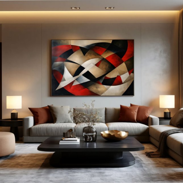 Contemporary Abstraction Forms in Dialogue Poster (Creator Uploaded)