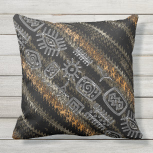 Contemporary African Motif Design Cushion