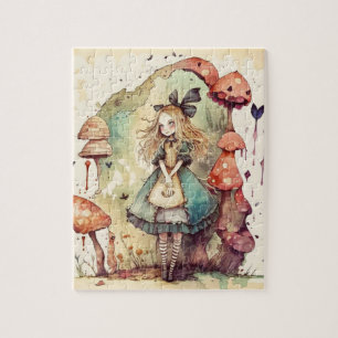 Contemporary Alice in Wonderland Puzzle
