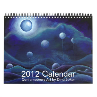 Contemporary art 2012 Calendar by Dina Soker