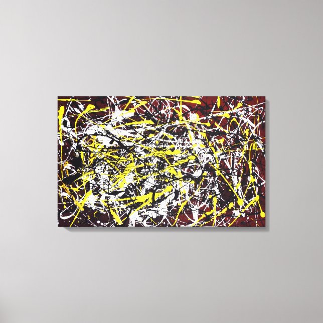 Contemporary Art Canvas Print (Front)