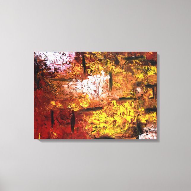 Contemporary Art Canvas Print (Front)