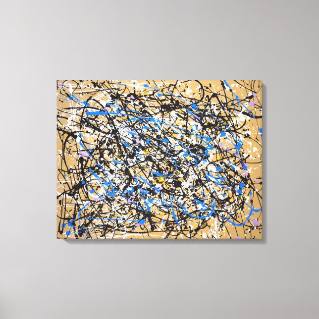 Contemporary Art Canvas Print (Front)