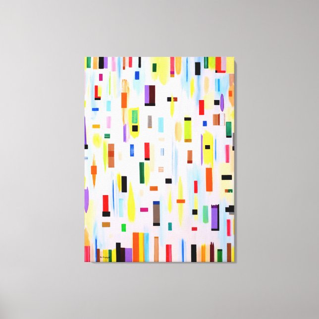 Contemporary Art Canvas Print (Front)