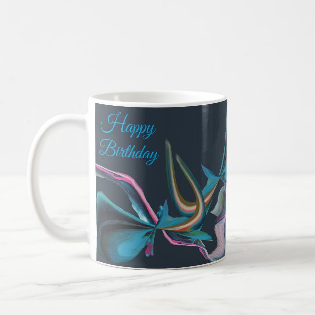 Contemporary Art Coffee Mug (Left)