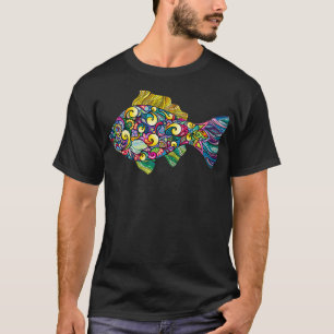 Contemporary Art Fish T-Shirt