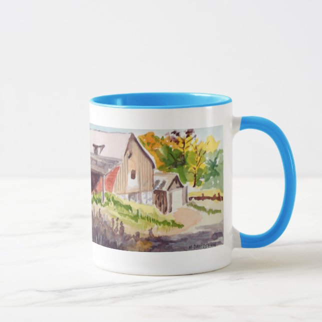 Contemporary Art Mug - Customised (Right)