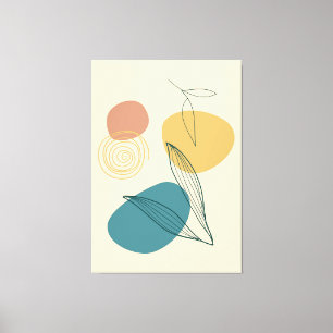 Contemporary art posters canvas print