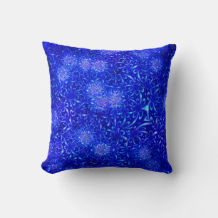 Contemporary Batik Motif Flowers and Firework Cushion