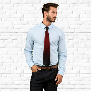 Contemporary Burgundy and Black Ombre Tie