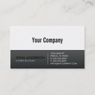 Contemporary Business Card
