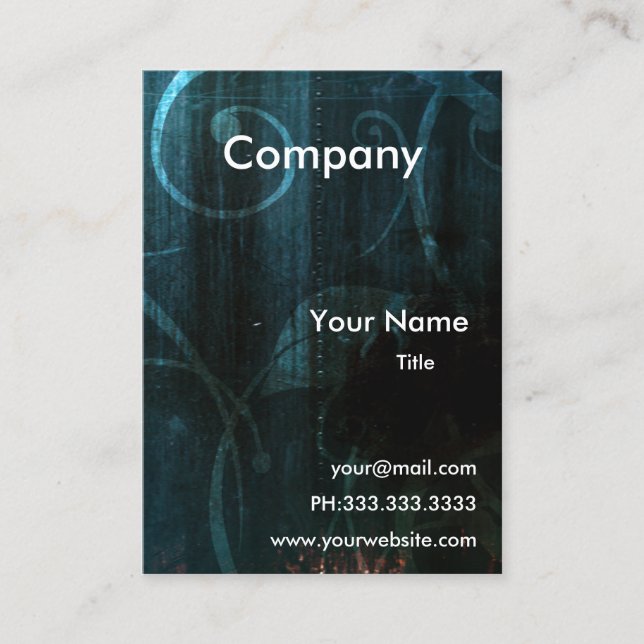 contemporary Business Cards (Front)