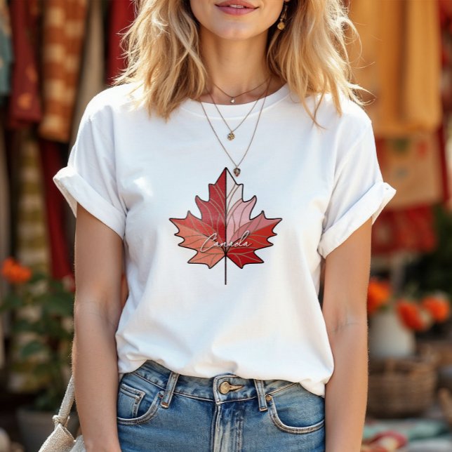 Contemporary Canadian Maple Leaf ID1071 T-Shirt (Creator Uploaded)