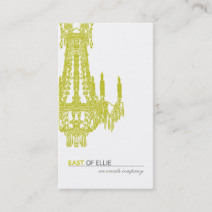 Contemporary Chandelier Business Card