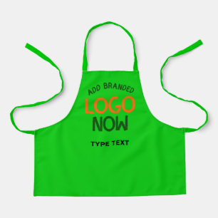 CONTEMPORARY CLEAN LIME GREEN FASHIONABLE CLIENT APRON