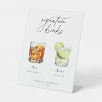 Contemporary Cocktails Signature Drinks