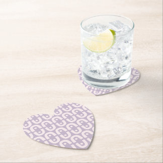 Contemporary Colourful design repeat pattern Paper Coaster