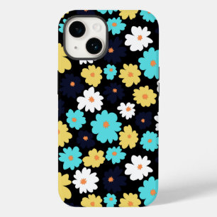 Contemporary Daisy Floral Case-Mate iPhone 14 Case