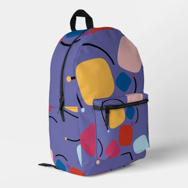 Contemporary Design Backpack (Back Corner Left)