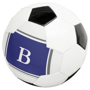 Contemporary Design-Blue/Grey Soccer Ball