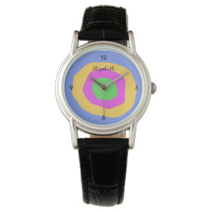 Contemporary Design Colourful Personalise Watch
