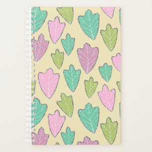Contemporary Easter Oak Leaves Pattern Planner