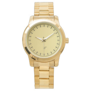 Contemporary Elegant Gold Women's Watch