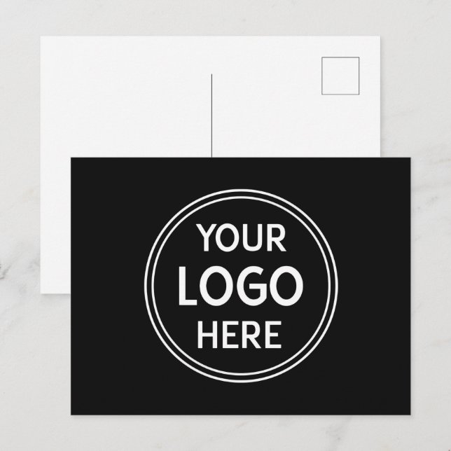 Contemporary, elegant, stylish & high-end postcard (Front/Back)