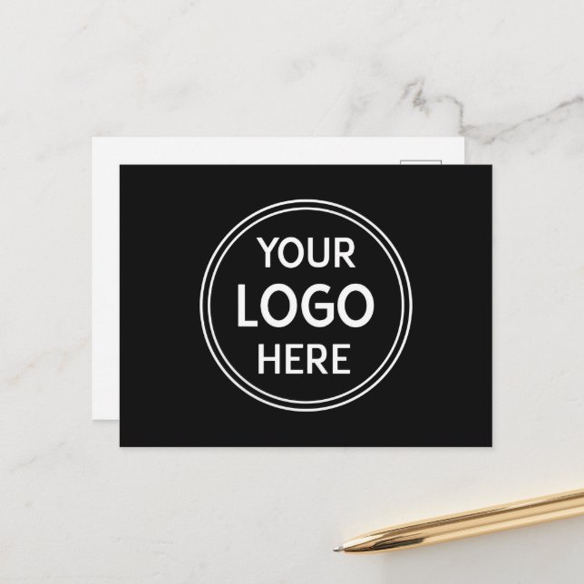 Contemporary, elegant, stylish & high-end postcard (Front/Back In Situ)