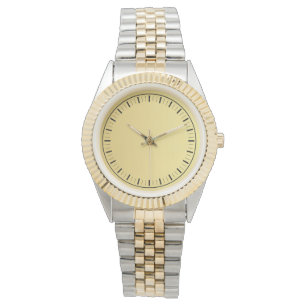 Contemporary Elegant Two Tone Bracelet Watch