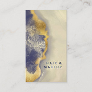 Contemporary elegant watercolor wash business card