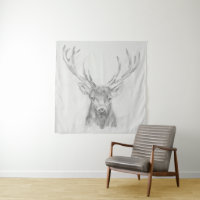 Contemporary Elk Sketch