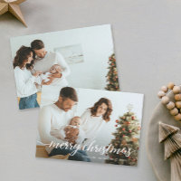 Contemporary Family Photos Merry Christmas